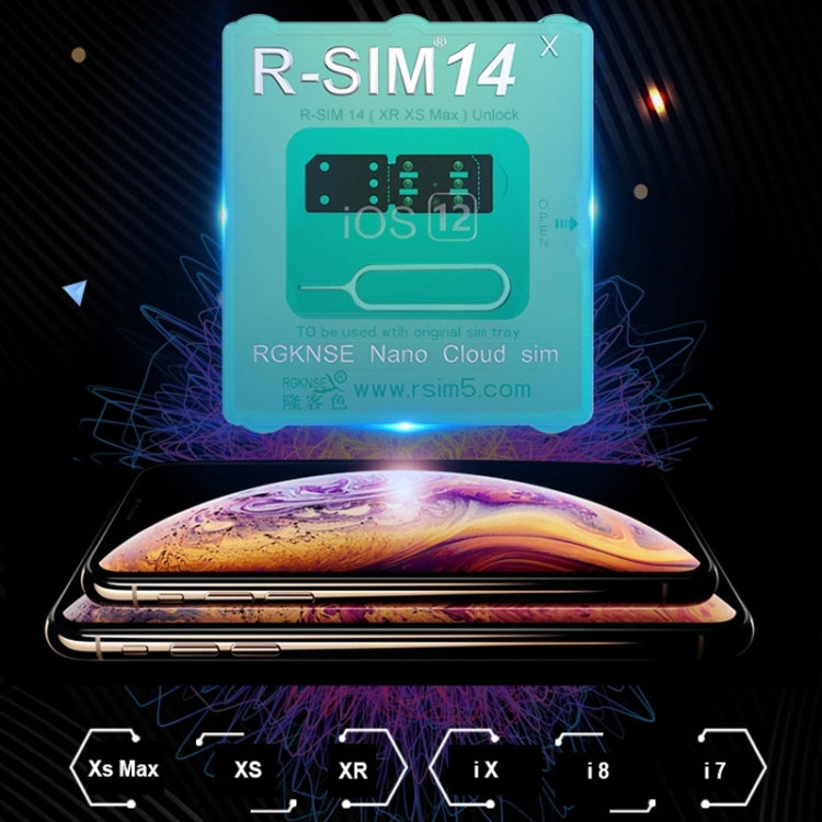 R-SIM 14 V18 Ultra Universal ICCID SIM Unlock Card for iPhone X, XS, XR, XS Max, 8 & 8 Plus, 7 & 7 Plus - Unlock SIM Card by PMC Jewellery | Online Shopping South Africa | PMC Jewellery