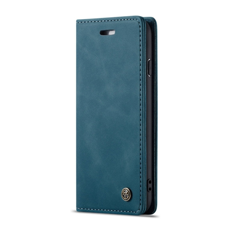 CaseMe-013 Multifunctional Retro Frosted Horizontal Flip Leather Case for iPhone 7 / 8, with Card Slot & Holder & Wallet(Blue) - More iPhone Cases by CaseMe | Online Shopping South Africa | PMC Jewellery