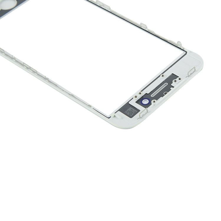 Front Screen Outer Glass Lens with Front LCD Screen Bezel Frame for iPhone 8(White) - Glass Lens by PMC Jewellery | Online Shopping South Africa | PMC Jewellery