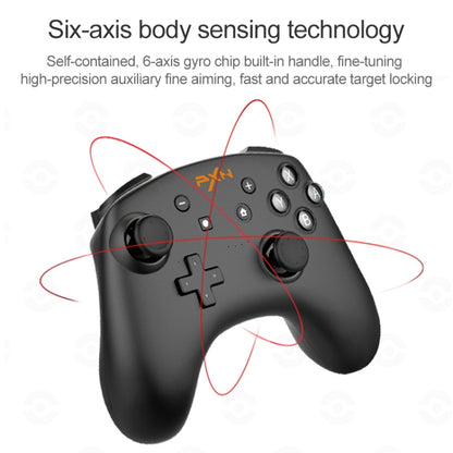 PXN PXN-V9607 Wireless Bluetooth Game Handle Controller with Somatosensory Vibration for Nintendo Switch / PC - Gamepads by PXN | Online Shopping South Africa | PMC Jewellery