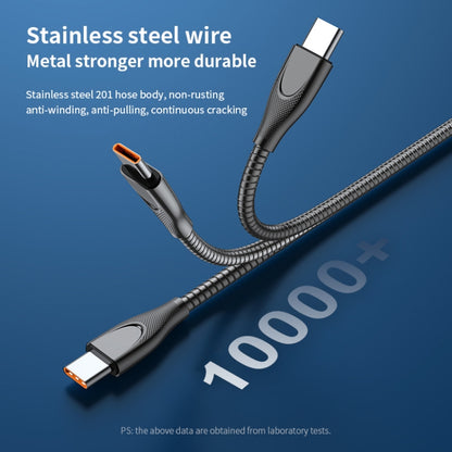 ADC-009 USB to 8 Pin Zinc Alloy Hose Fast Charging Data Cable, Cable Length: 1m (Silver) - Normal Style Cable by PMC Jewellery | Online Shopping South Africa | PMC Jewellery