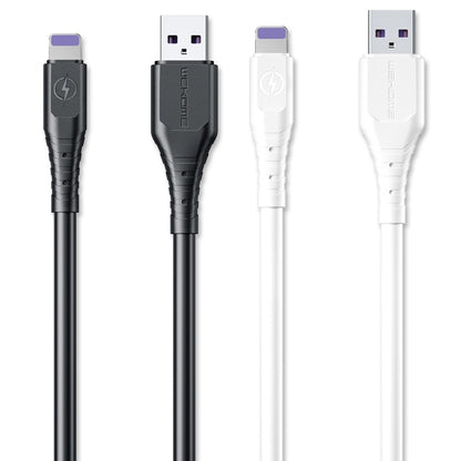 WK WDC-152 6A 8 Pin Fast Charging Data Cable, Length: 3m (Black) - Normal Style Cable by WK | Online Shopping South Africa | PMC Jewellery