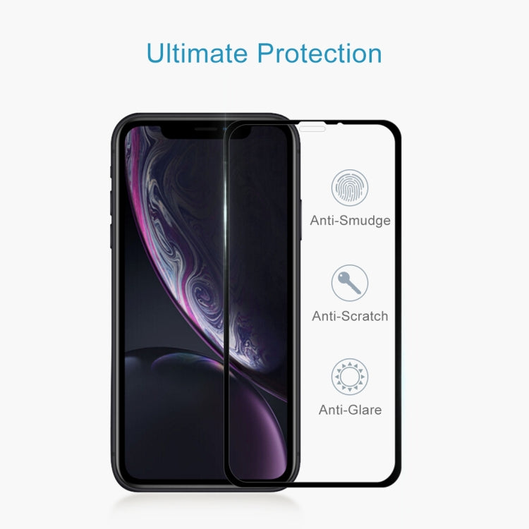 For iPhone 11 / XR 9H  Full Screen Tempered Glass Screen Protector - iPhone XR Tempered Glass by PMC Jewellery | Online Shopping South Africa | PMC Jewellery