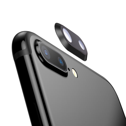 Rear Camera Lens Ring for iPhone 8 Plus(Black) - Camera Series by PMC Jewellery | Online Shopping South Africa | PMC Jewellery