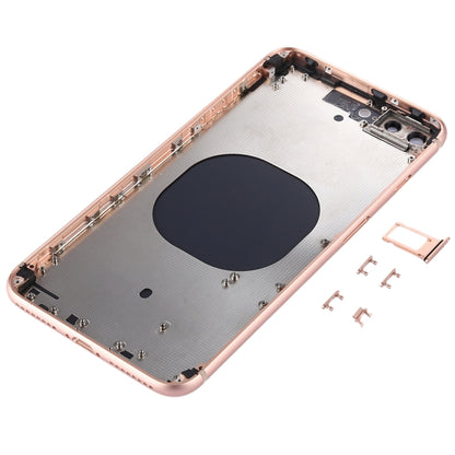 Back Housing Cover for iPhone 8 Plus(Rose Gold) - Back Cover by PMC Jewellery | Online Shopping South Africa | PMC Jewellery