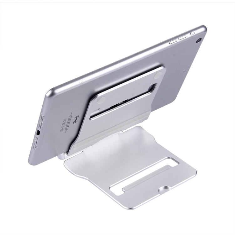 Portable Adjustable Foldable CNC Aluminium Alloy Desktop Tablet Holder Stand for iPad & iPhone & Tablet - Desktop Holder by PMC Jewellery | Online Shopping South Africa | PMC Jewellery