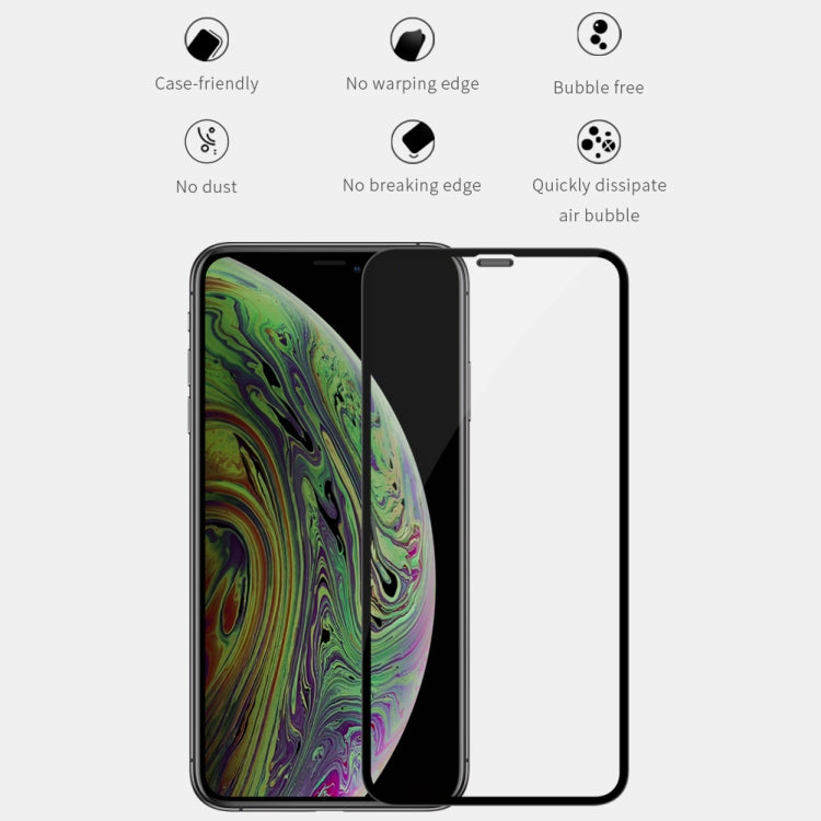 For iPhone 11 Pro / XS / X NILLKIN XD CP+MAX Full Coverage Tempered Glass Screen Protector - iPhone 11 Pro Tempered Glass by NILLKIN | Online Shopping South Africa | PMC Jewellery