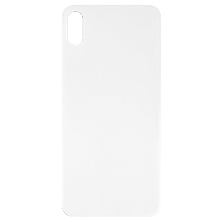 Easy Replacement Big Camera Hole Glass Back Battery Cover with Adhesive for iPhone XS Max(White) - Back Cover by PMC Jewellery | Online Shopping South Africa | PMC Jewellery