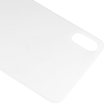 Easy Replacement Big Camera Hole Glass Back Battery Cover with Adhesive for iPhone XS Max(White) - Back Cover by PMC Jewellery | Online Shopping South Africa | PMC Jewellery