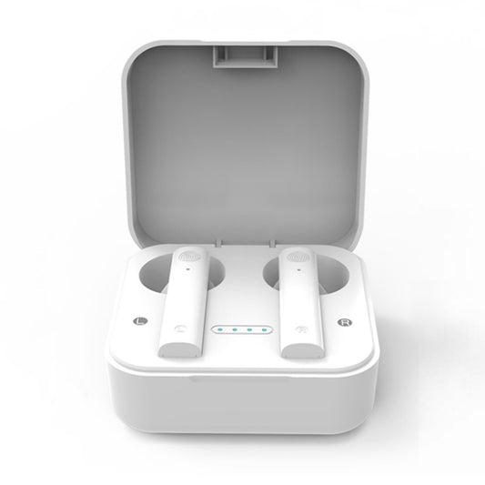 AIR2S TWS Dual Microphone Voice Noise Cancelling Touch Bluetooth Earphone with Charging Box, Support Light Display & Call & Voice Assistant & NFC(White) - TWS Earphone by PMC Jewellery | Online Shopping South Africa | PMC Jewellery