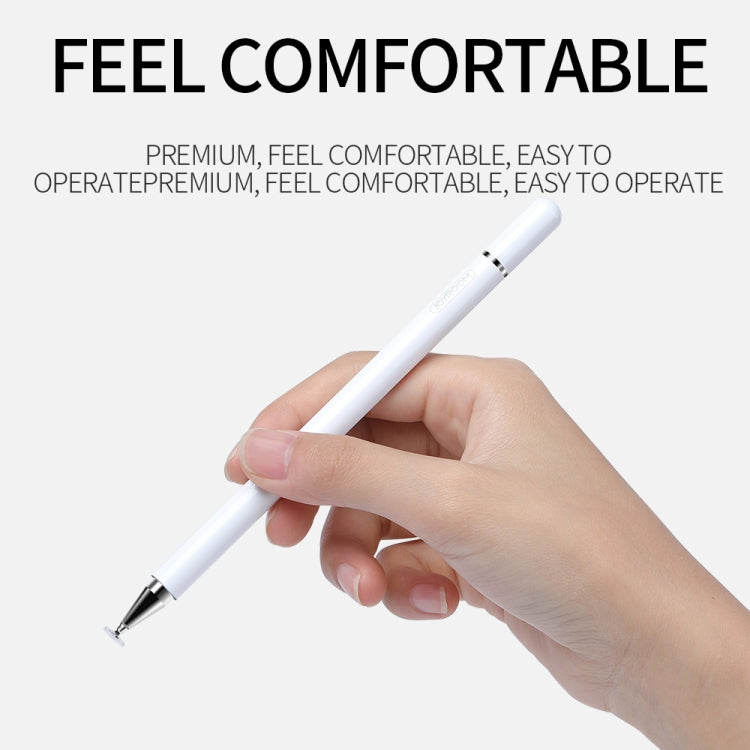 JOYROOM JR-BP560 Excellent Series Portable Universal Passive Disc Head Capacitive Pen with Replaceable Refill(Tarnish) - Stylus Pen by JOYROOM | Online Shopping South Africa | PMC Jewellery