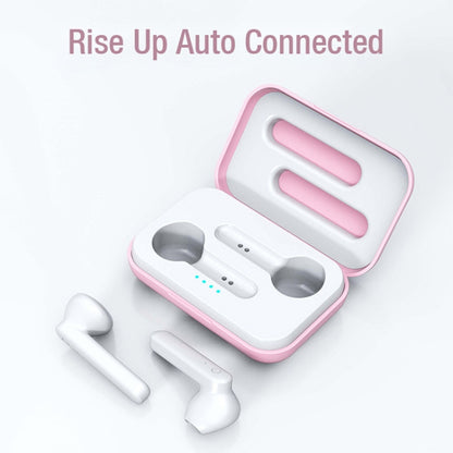 X26 TWS  Bluetooth 5.0 Wireless Touch Bluetooth Earphone with Magnetic Attraction Charging Box, Support Voice Assistant & Call(Pink) - TWS Earphone by PMC Jewellery | Online Shopping South Africa | PMC Jewellery