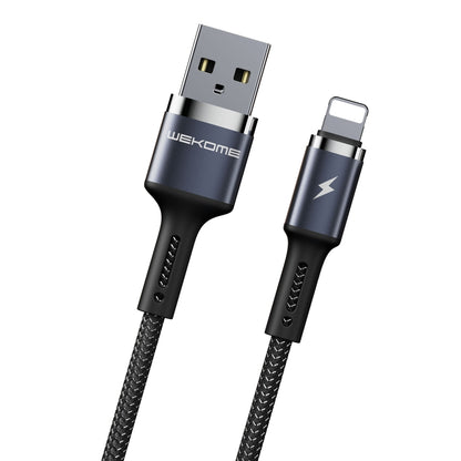 WK WDC-128 3A 8 Pin Kingkong Enjoy Version Charging Data Cable, Length: 1m(Black) - Normal Style Cable by WK | Online Shopping South Africa | PMC Jewellery