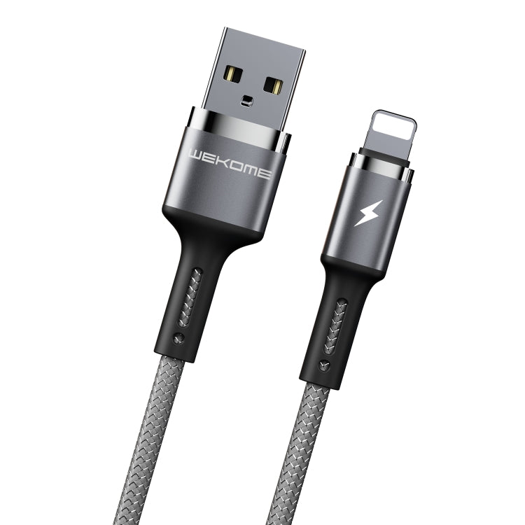 WK WDC-128 3A 8 Pin Kingkong Enjoy Version Charging Data Cable, Length: 1m(Silver) - Normal Style Cable by WK | Online Shopping South Africa | PMC Jewellery