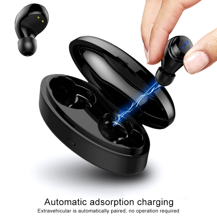 ZEALOT H19 TWS Bluetooth 5.0 Touch Wireless Bluetooth Earphone with Magnetic Charging Box, Support HD Call & Bluetooth Automatic Connection(Black) - TWS Earphone by ZEALOT | Online Shopping South Africa | PMC Jewellery