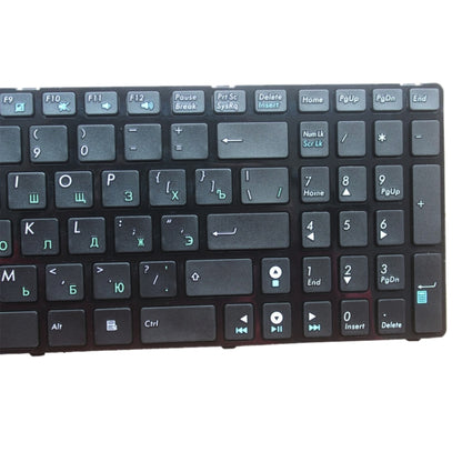 RU Keyboard for Asus K52 k53s X61 N61 G60 G51 MP-09Q33SU-528 V111462AS1 0KN0-E02 RU02 04GNV32KRU00-2 V111462AS1(Black) - Replacement Keyboards by PMC Jewellery | Online Shopping South Africa | PMC Jewellery