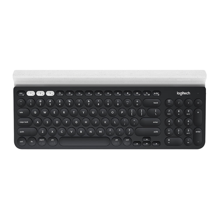 Logitech K780 Multi-device Bluetooth + Unifying Dual Mode Wireless Keyboard with Stand (Black) - Wireless Keyboard by Logitech | Online Shopping South Africa | PMC Jewellery