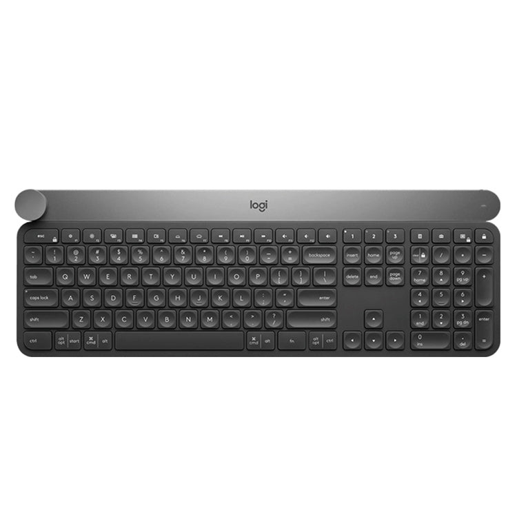 Logitech Craft Wireless Smart Bluetooth Dual Mode Silent Keyboard(Black) - Wireless Keyboard by Logitech | Online Shopping South Africa | PMC Jewellery