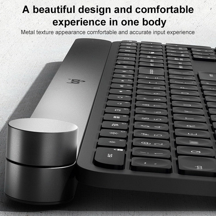 Logitech Craft Wireless Smart Bluetooth Dual Mode Silent Keyboard(Black) - Wireless Keyboard by Logitech | Online Shopping South Africa | PMC Jewellery