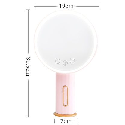 Smart LED Desktop Makeup Mirror with Fill Light, White Light (Pink) - Mirror by PMC Jewellery | Online Shopping South Africa | PMC Jewellery