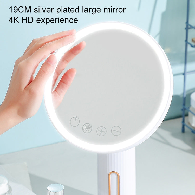 Smart LED Desktop Makeup Mirror with Fill Light, Three Light Colors (Green) - Mirror by PMC Jewellery | Online Shopping South Africa | PMC Jewellery