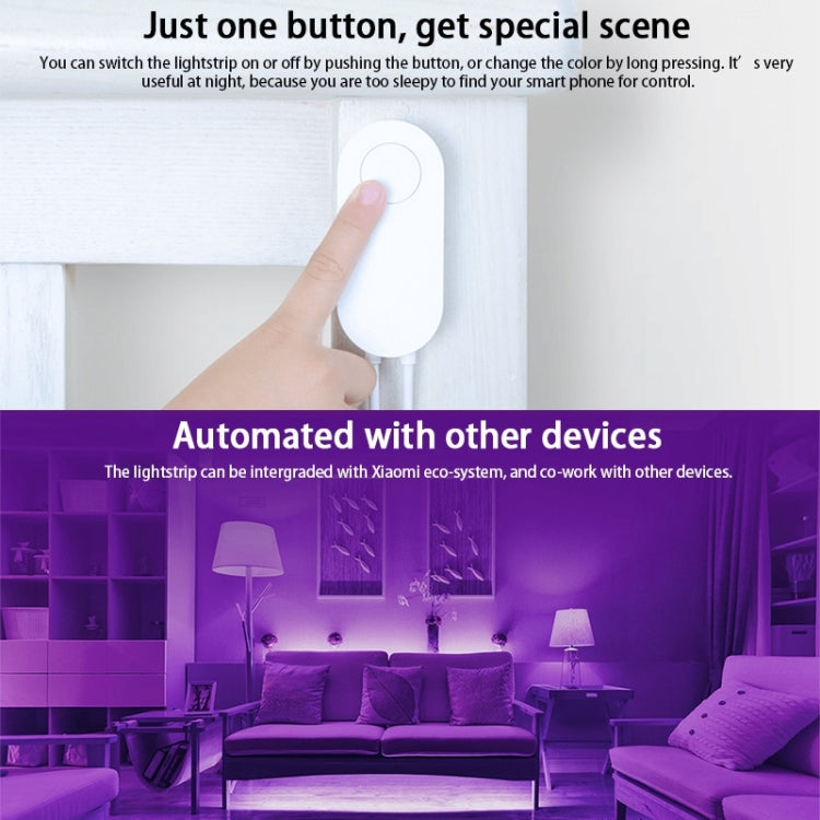 Original Xiaomi Youpin Yeelight Smart WiFi APP Remote Control Extension LED Strip Light, Length: 1m - Bare Board Light by Xiaomi | Online Shopping South Africa | PMC Jewellery