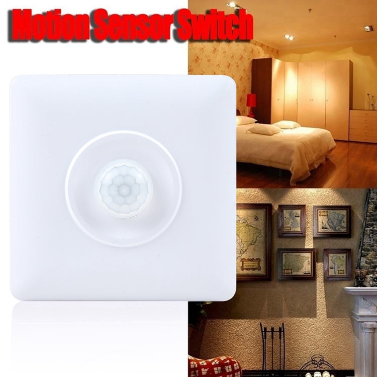 SJ210 Human Body Sensor Automatic Light On Off Switch, AC 220V - Lamp Holders & Bases by PMC Jewellery | Online Shopping South Africa | PMC Jewellery