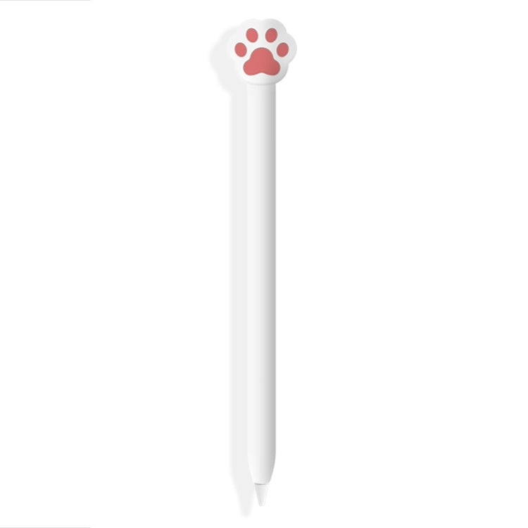 Cute Cartoon Silicone Protective Cover for Apple Pencil 2(White) - Pencil Accessories by PMC Jewellery | Online Shopping South Africa | PMC Jewellery