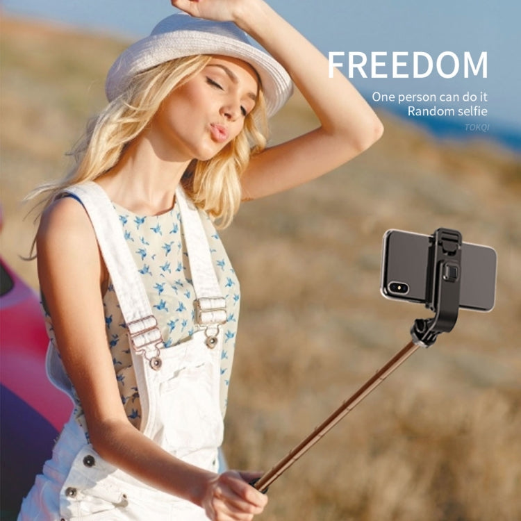 L02 100cm Multi-function Adjustable Bluetooth Self-timer Pole Tripod Selfie Stick (Black) - Selfie Sticks by PMC Jewellery | Online Shopping South Africa | PMC Jewellery