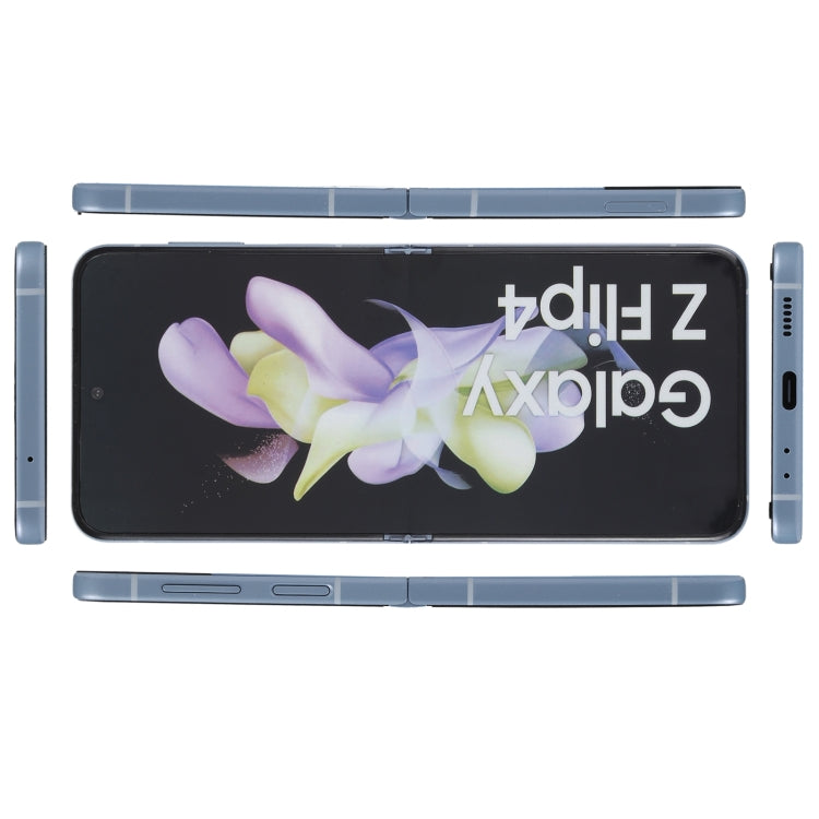 For Samsung Galaxy Z Flip4 Color Screen Non-Working Fake Dummy Display Model (Blue) - For Galaxy by PMC Jewellery | Online Shopping South Africa | PMC Jewellery