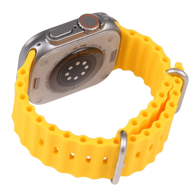 For Apple Watch Ultra 49mm Color Screen Non-Working Fake Dummy Display Model (Yellow) - Watch Model by PMC Jewellery | Online Shopping South Africa | PMC Jewellery