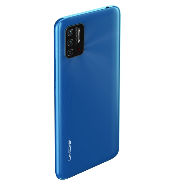 [HK Warehouse] UMIDIGI A7S, 2GB+32GB, Infrared Thermometer, Triple Back Cameras, 4150mAh Battery, Face Identification, 6.53 inch Android 10 MTK6737 Quad Core up to 1.25GHz, Network: 4G, OTG(Sky Blue) - UMIDIGI by UMIDIGI | Online Shopping South Africa | PMC Jewellery