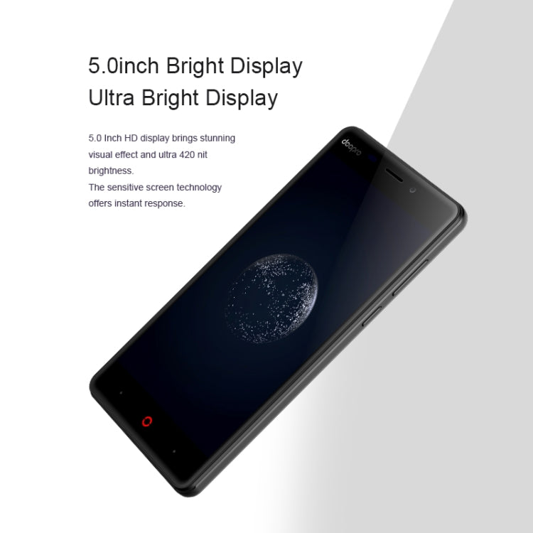 [HK Warehouse] DOOPRO P1 Pro, 2GB+16GB, Fingerprint Identification, 4200mAh Battery, 5.0 inch 2.5D Curved Android 6.0 Qualcomm Snapdragon MSM8909 Quad Core up to 1.3GHz, Network: 4G (Black) - Other by PMC Jewellery | Online Shopping South Africa | PMC Jewellery