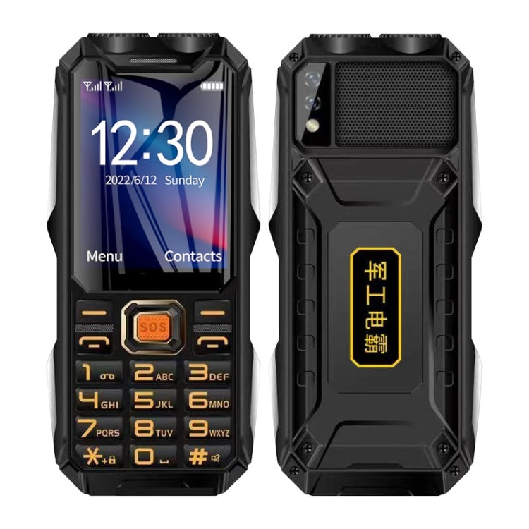 Mafam 4G Triple Proofing Elder Phone, Waterproof Shockproof Dustproof, 16800mAh Battery, 2.4 inch, 21 Keys, Bluetooth, LED Flashlight, FM, SOS, Dual SIM, Network: 2G (Black) - Others by PMC Jewellery | Online Shopping South Africa | PMC Jewellery