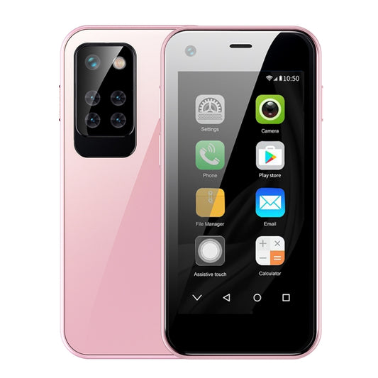 SOYES MI12, 1GB+8GB, 2.5 inch MTK6580 Quad Core up to 1.3GHz, Bluetooth, WiFi, FM, Network: 3G, Dual SIM(Pink) - SOYES by SOYES | Online Shopping South Africa | PMC Jewellery