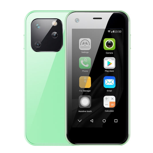SOYES XS13, 1GB+8GB, 2.5 inch MTK6580 Quad Core up to 1.3GHz, Bluetooth, WiFi, FM, Network: 3G, Dual SIM(Green) - SOYES by SOYES | Online Shopping South Africa | PMC Jewellery