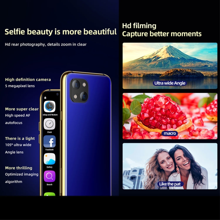SOYES X60, 3GB+32GB, Infrared Face Recognition, 3.46 inch Android 6.0 MTK6737 Quad Core up to 1.1GHz, BT, WiFi, FM, Network: 4G, GPS, Dual SIM (Black) - SOYES by SOYES | Online Shopping South Africa | PMC Jewellery