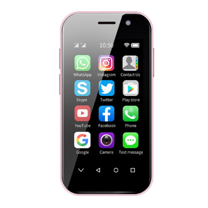 SOYES 14 Pro, 3GB+64GB, Face Recognition, 3.0 inch Android 9.0 MTK6739CW Quad Core up to 1.28GHz, OTG, Network: 4G, Dual SIM, Support Google Play(Pink) - SOYES by SOYES | Online Shopping South Africa | PMC Jewellery