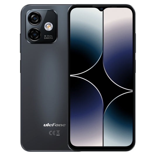 [HK Warehouse] Ulefone Note 16 Pro, 8GB+128GB, Dual Back Cameras, Face ID & Side Fingerprint Identification, 4400mAh Battery, 6.52 inch Android 13 Unisoc T606 OctaCore up to 1.6GHz, Network: 4G, Dual SIM, OTG(Black) - Ulefone by Ulefone | Online Shopping South Africa | PMC Jewellery