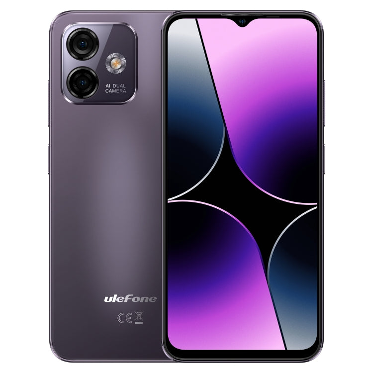 [HK Warehouse] Ulefone Note 16 Pro, 8GB+128GB, Dual Back Cameras, Face ID & Side Fingerprint Identification, 4400mAh Battery, 6.52 inch Android 13 Unisoc T606 OctaCore up to 1.6GHz, Network: 4G, Dual SIM, OTG(Purple) - Ulefone by Ulefone | Online Shopping South Africa | PMC Jewellery