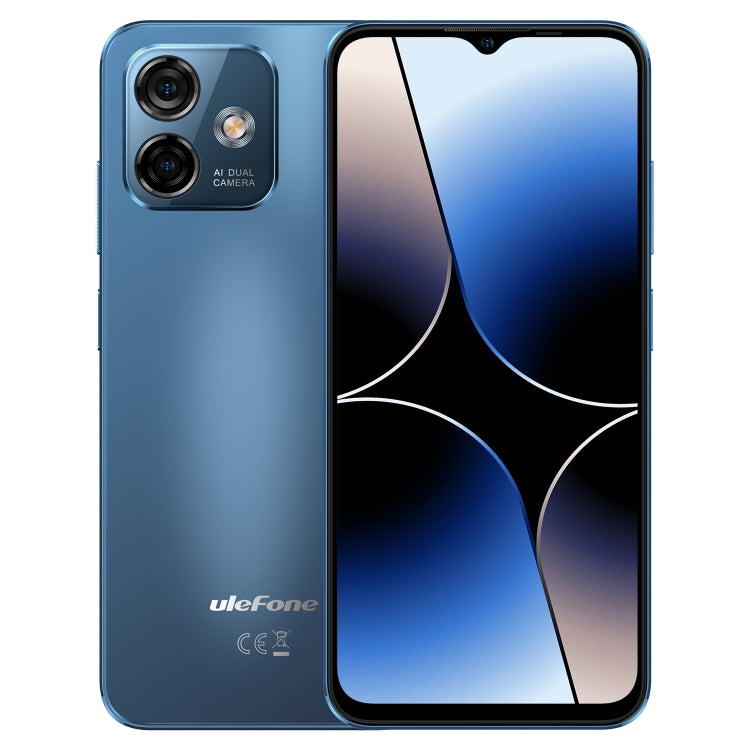 [HK Warehouse] Ulefone Note 16 Pro, 8GB+256GB, Dual Back Cameras, Face ID & Side Fingerprint Identification, 4400mAh Battery, 6.52 inch Android 13 Unisoc T606 Octa Core up to 1.6GHz, Network: 4G, Dual SIM, OTG (Blue) - Ulefone by Ulefone | Online Shopping South Africa | PMC Jewellery