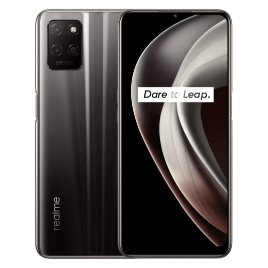 Realme V11s 5G, 4GB+128GB, Dual Back Cameras, Side Fingerprint Identification, 5000mAh Battery, 6.5 inch Realme UI 2.0 / Android 11 MediaTek Dimensity 810 Octa Core up to 2.4GHz, Network: 5G, Support Google Play (Black) - OPPO by Realme | Online Shopping South Africa | PMC Jewellery