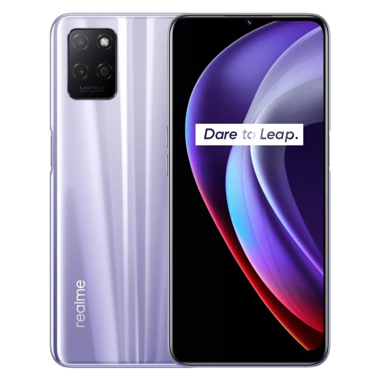 Realme V11s 5G, 4GB+128GB, Dual Back Cameras, Side Fingerprint Identification, 5000mAh Battery, 6.5 inch Realme UI 2.0 / Android 11 MediaTek Dimensity 810 Octa Core up to 2.4GHz, Network: 5G, Support Google Play(Twilight Purple) - OPPO by Realme | Online Shopping South Africa | PMC Jewellery