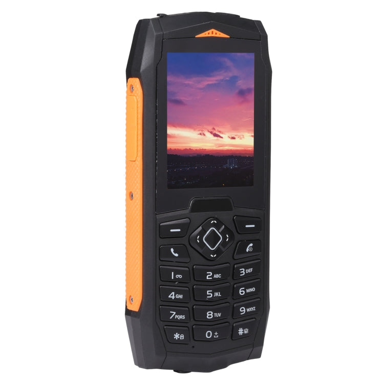 Rugtel R1C Rugged Phone, IP68 Waterproof Dustproof Shockproof, 2.4 inch, MTK6261D, 2000mAh Battery, SOS, FM, Dual SIM(Orange) - Others by Rugtel | Online Shopping South Africa | PMC Jewellery