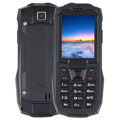 Rugtel R2C Rugged Phone, IP68 Waterproof Dustproof Shockproof, 2.4 inch, MTK6261D, 2500mAh Battery, SOS, FM, Dual SIM(Black) - Others by Rugtel | Online Shopping South Africa | PMC Jewellery