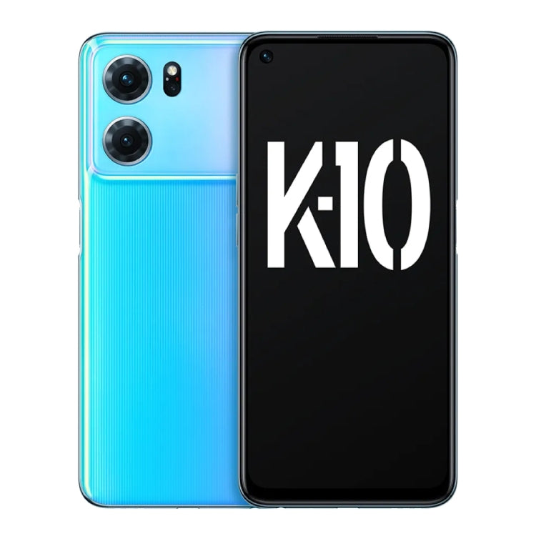 OPPO K10 5G, 8GB+256GB, 64MP Camera, Chinese Version, Triple Rear Cameras, Side Fingerprint Identification, 6.59 inch ColorOS 12.1 Dimensity 8000-MAX Octa Core up to 2.75Ghz, Network: 5G, Support Google Play(Blue) - OPPO by OPPO | Online Shopping South Africa | PMC Jewellery