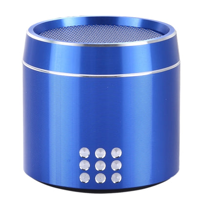 PTH-02 Portable True Wireless Stereo Mini Bluetooth Speaker with LED Indicator & Sling(Blue) - Mini Speaker by PMC Jewellery | Online Shopping South Africa | PMC Jewellery