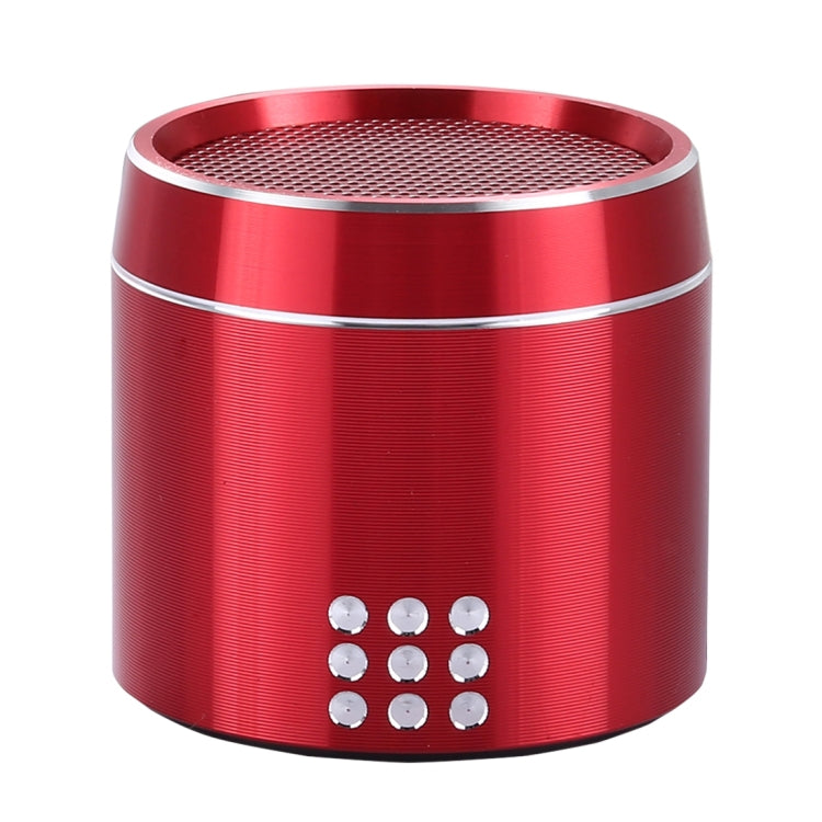 PTH-02 Portable True Wireless Stereo Mini Bluetooth Speaker with LED Indicator & Sling(Red) - Mini Speaker by PMC Jewellery | Online Shopping South Africa | PMC Jewellery