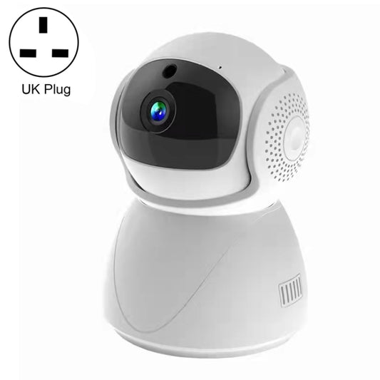 ZAS-5G01 1080P Home 5G WiFi Dual-band Panoramic Camera, Support IR Night Vision & TF Card Slot & AP Hot Spot & Designated Alarm Area, UK Plug - Wireless Camera by PMC Jewellery | Online Shopping South Africa | PMC Jewellery