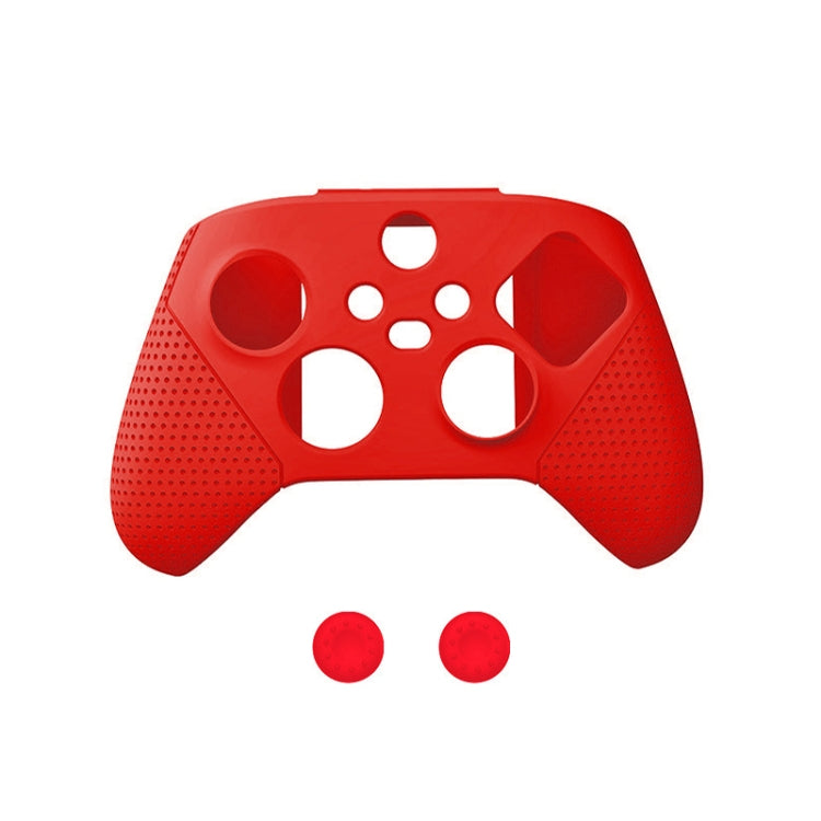 DOBE TYX-0626 Anti-slip Silicone Handle Protective Cover For Xbox Series X(Red) - Cases by DOBE | Online Shopping South Africa | PMC Jewellery